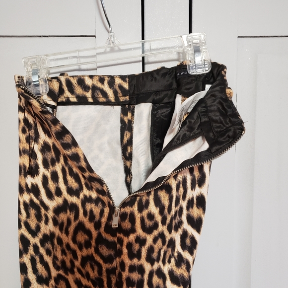 Zara Woman Leopard Print Leggings - Picture 5 of 8